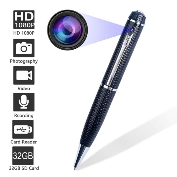 HD 720P Spy Pen Camera