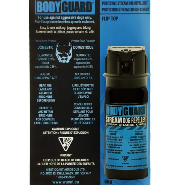 BODYGUARD™ protective dog repellent spray 50g