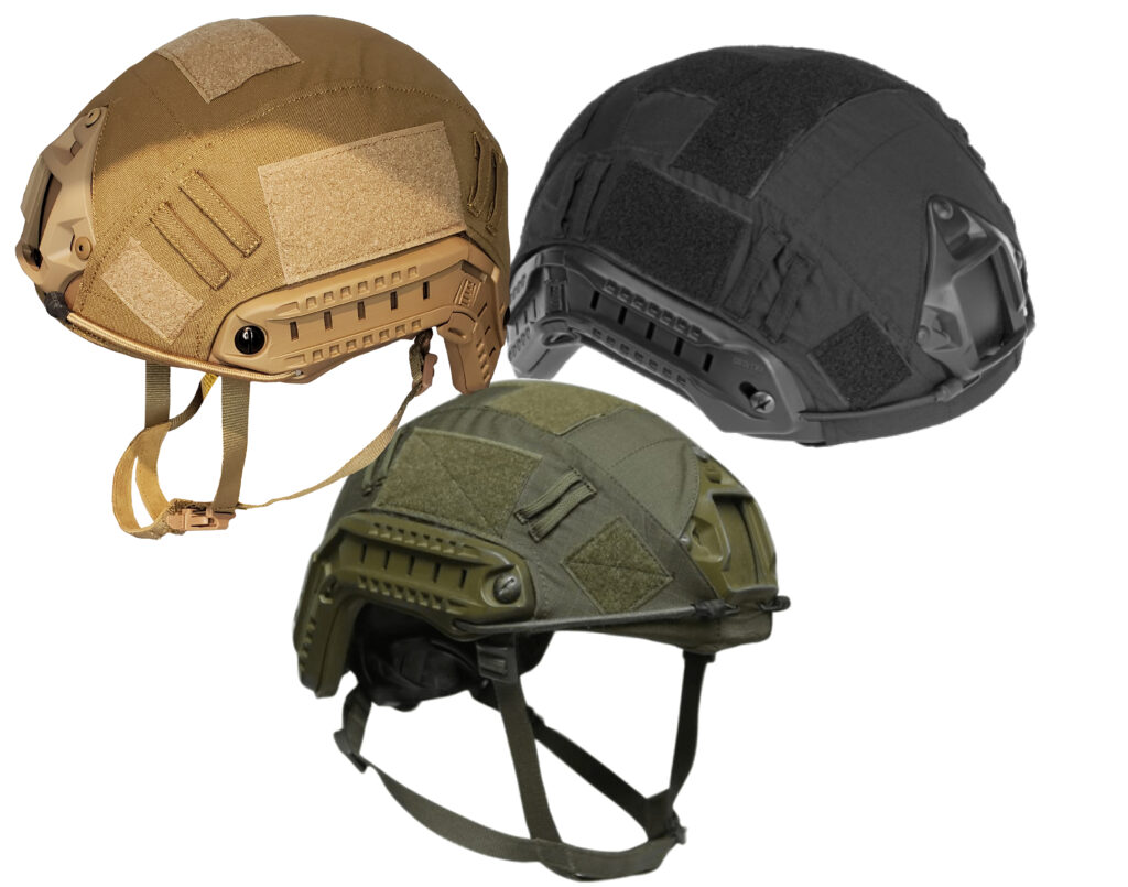 MICH ballistic helmet, NIJ III-A green ALL IN ONE COYOTE GREEN BLACK 2