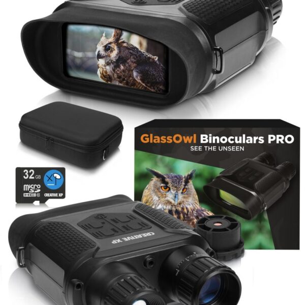 GlassOwl Professional night vision binoculars 1300 yards range