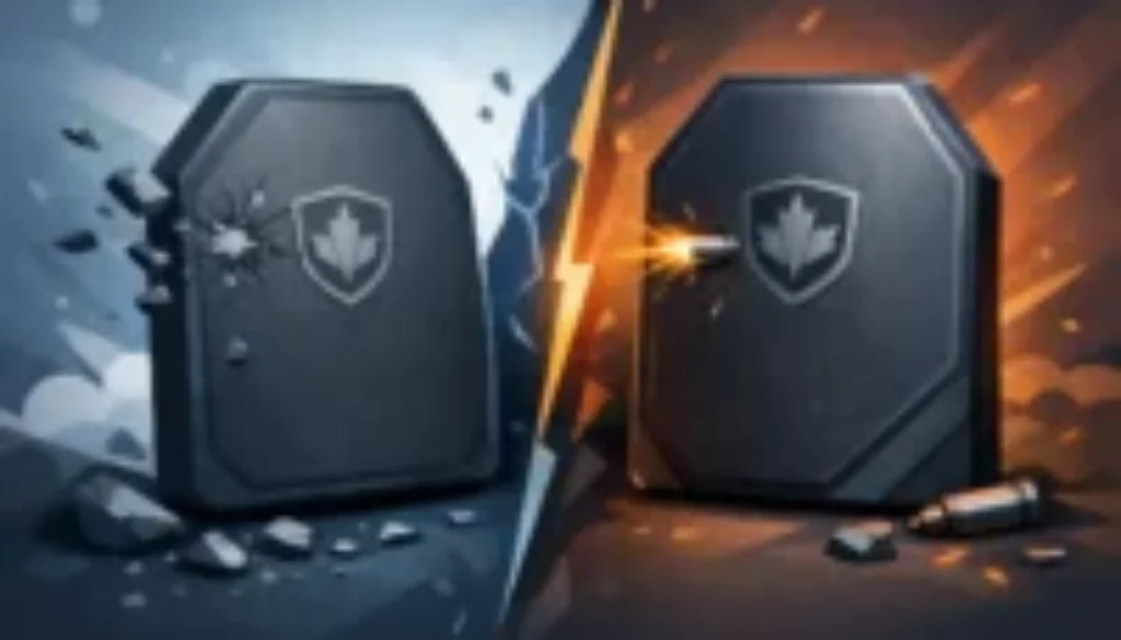 Ceramic vs Steel Armor Plates