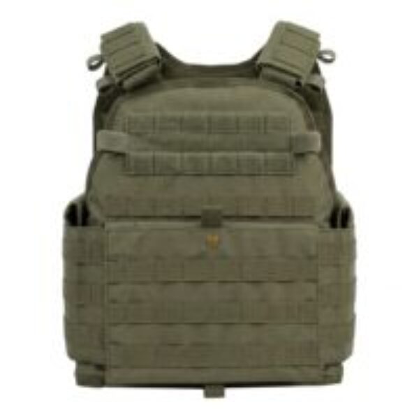 MOHAWK tactical vest in Army Green color, front view