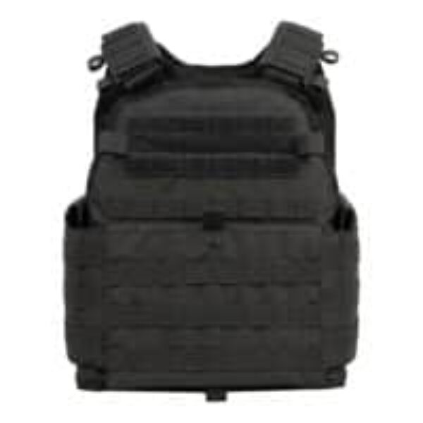 MOHAWK tactical vest in Black color, front view