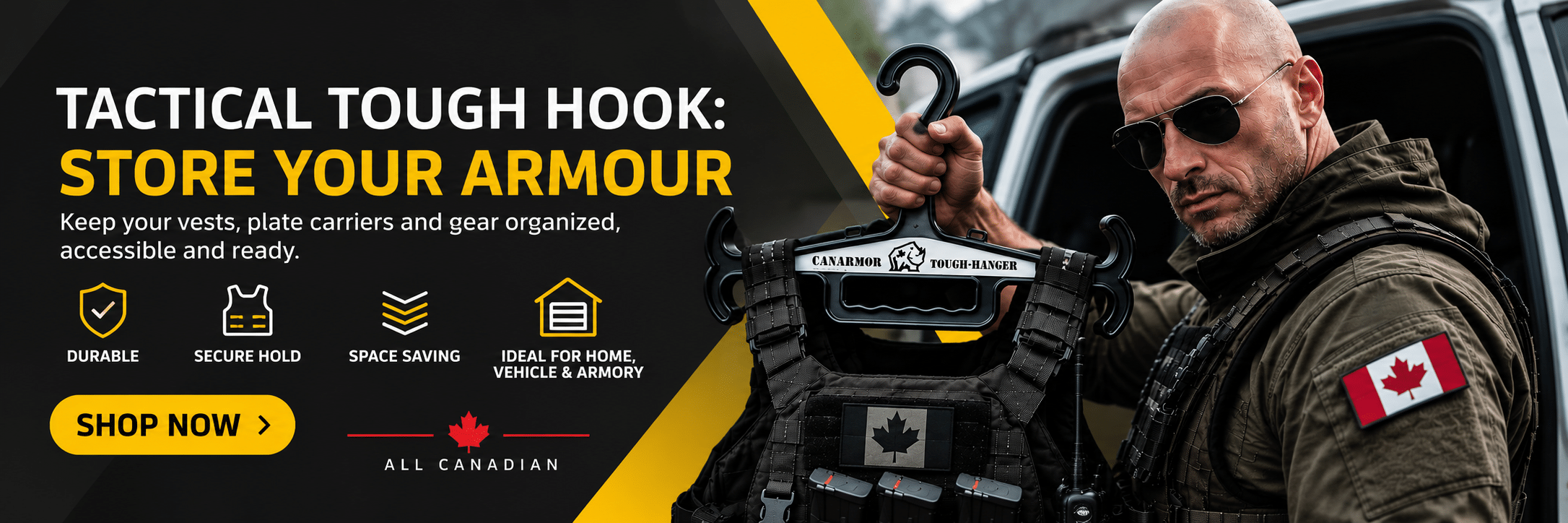 Banner of Tough Hook - hanger for armor